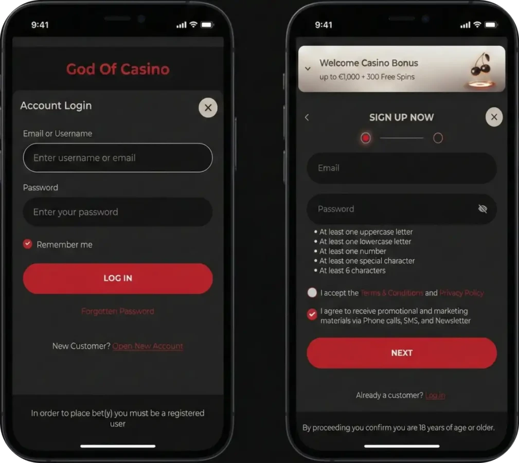 Come Registrarsi ed Effettuare il Login